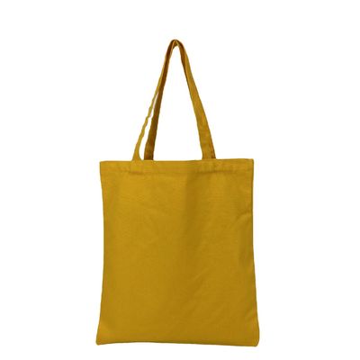 Plain Custom Sublimation Blanks Tote Bags met logo in wit polyester doek
