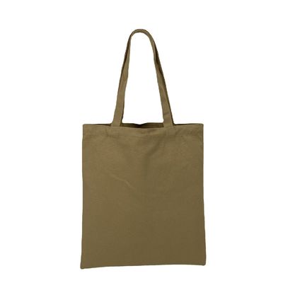 Plain Custom Sublimation Blanks Tote Bags met logo in wit polyester doek