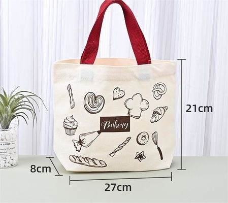 Nieuwste modieuze recycled katoenen doek Tote Bag met Custom Print Logo Shopping