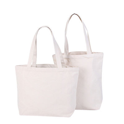 Aanpasbaar formaat Mode stijl Canvas Tote Bag ander patroon type Plain Custom Canvas Bag