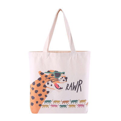 Aanpasbaar formaat Mode stijl Canvas Tote Bag ander patroon type Plain Custom Canvas Bag