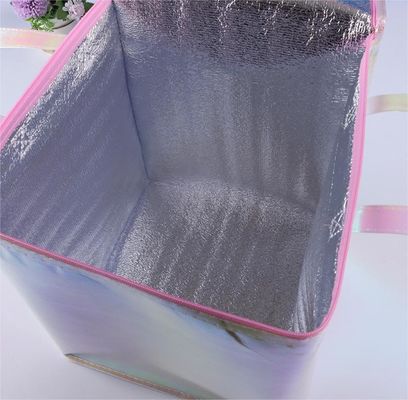 Gepersonaliseerde Tote Bag Picnic IJspakket voor niet-geweven isolerende lunchkoeler winkeltas