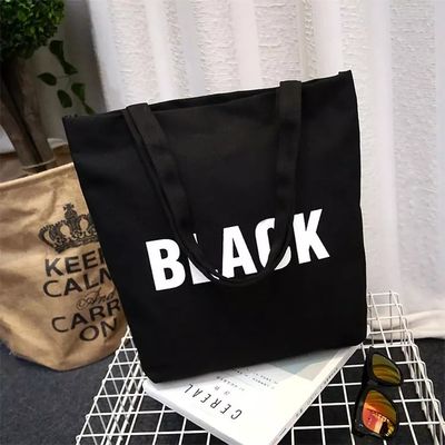 Nieuwste modieuze stijl draagbare katoenen doek Tote Bag voor het dagelijks leven geproduceerd