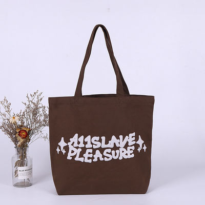 Custom Logo Accepted Canvas Shopping Bag De perfecte oplossing voor creatieve mode