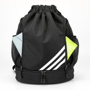 20-37 liter capaciteit Lichte rugzak met trekstreng voor basketbal en voetbal