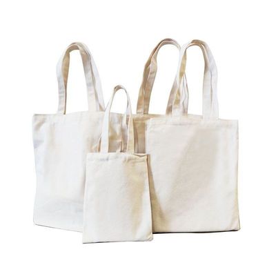 Dagelijks leven Custom Printed Logo Cotton Canvas Tote Bag Opvouwbare Herbruikbare Winkeltas