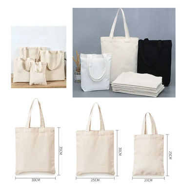 Nieuwste Modieus Custom Logo Eco Friendly Canvas Tote Bag met Zipper en Pocket