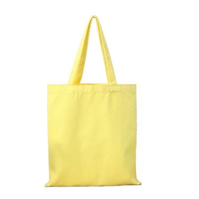 Medium 30-50cm Custom Eco Shopping Bag Canvas Schoudertas voor herbruikbaar cadeau Plain