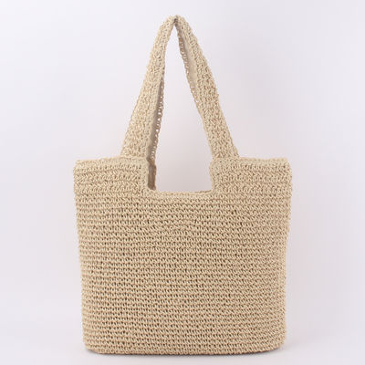 Aanvaardbaar OEM/ODM Summer Raffia Straw Tote Bag voor gerecycled beach bag