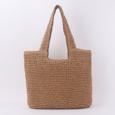 Aanvaardbaar OEM/ODM Summer Raffia Straw Tote Bag voor gerecycled beach bag