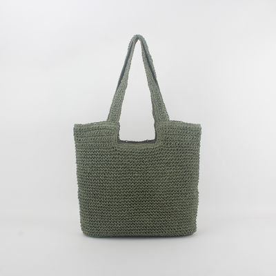 Aanvaardbaar OEM/ODM Summer Raffia Straw Tote Bag voor gerecycled beach bag