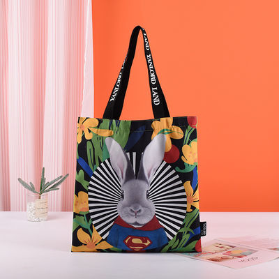 Sublimatie Tote Bags Custom Logo Printed voor herbruikbare Canvas Bag met grote capaciteit