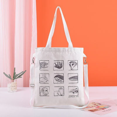 Sublimatie Tote Bags Custom Logo Printed voor herbruikbare Canvas Bag met grote capaciteit