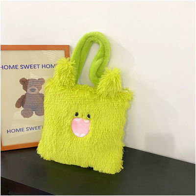 Gepersonaliseerd logo gedrukt vrouwen handtas voor reizen dagelijks leven cadeau pluis Tote winkeltas
