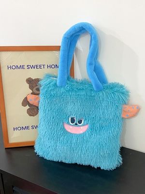 Gepersonaliseerd logo gedrukt vrouwen handtas voor reizen dagelijks leven cadeau pluis Tote winkeltas