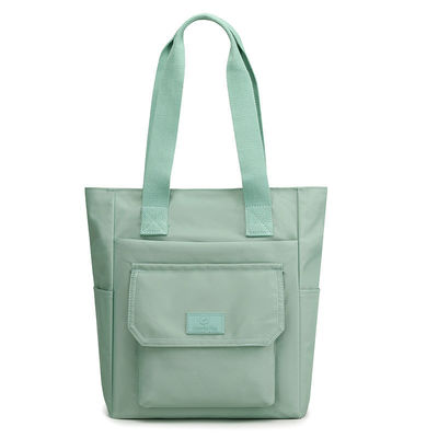 Kleine maat Dagelijks schoolleven Canvas Katoen Tote Bags met full-color Custom Logo Print