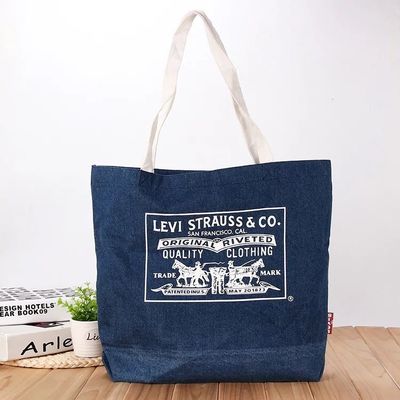 Vrouwen Modieus Canvas Tote Winkeltasjes met Custom Logo en Custom Kleur