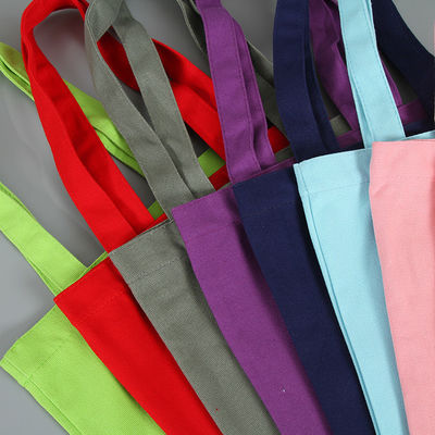 Gepersonaliseerde kleur herbruikbaar ontwerper doek Canvas katoen winkeltok Eco-vriendelijk