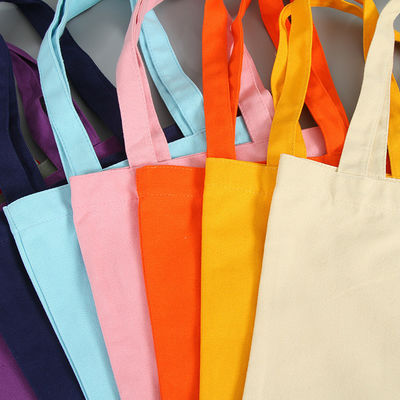 Gepersonaliseerde kleur herbruikbaar ontwerper doek Canvas katoen winkeltok Eco-vriendelijk