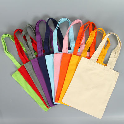 Gepersonaliseerde kleur herbruikbaar ontwerper doek Canvas katoen winkeltok Eco-vriendelijk