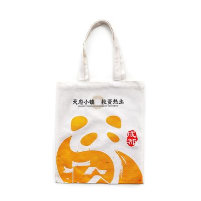 Custom logo gedrukt herbruikbare doek Tote Bag voor dagelijks schoolleven Winkelen
