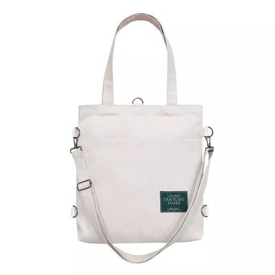 Gepersonaliseerde kleur Modieus Crossbody Vrouwen Tote Winkelwagen Opvouwbare Duurzame Canvastas