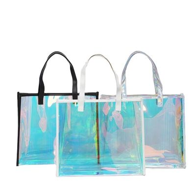 Luxe waterdichte, heldere, cosmetische handtas voor vrouwen, op maat gemaakte make-uptas, tas met logo