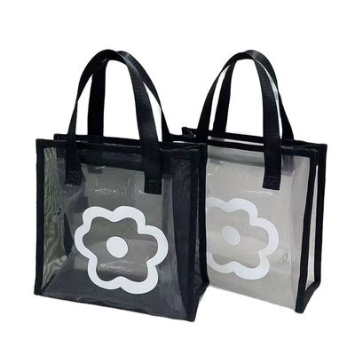 Cartoon Pattern Herbruikbare Eco Mini Tote Bag Custom Printed Polyester Nylon Mesh Winkelen
