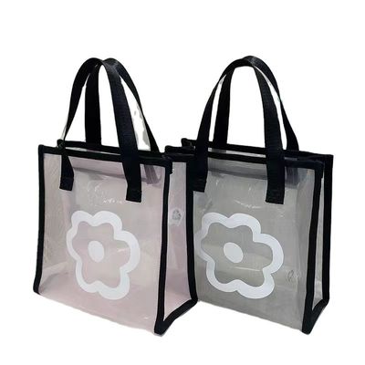 Cartoon Pattern Herbruikbare Eco Mini Tote Bag Custom Printed Polyester Nylon Mesh Winkelen