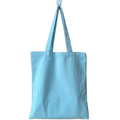 Aangepast logo Recycle Eco Canvas Cadeau Boodschappentas Strandtas Canvas Kruidenier Tote Bag OEM/ODM