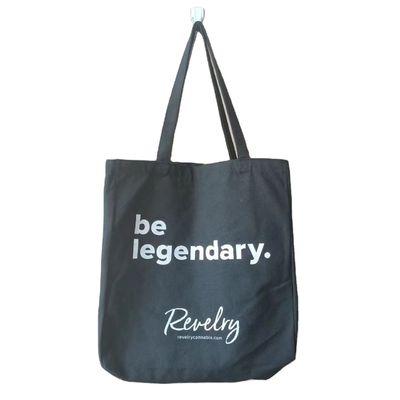 Custom Women Beach Travel and Shopping Grocery Canvas Tote Bag met letterpatroon