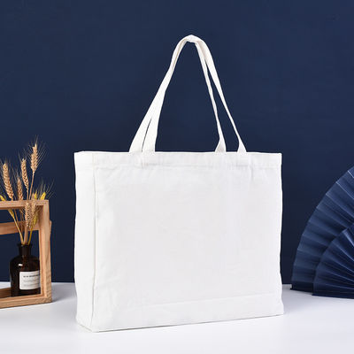 Custom Women Beach Travel and Shopping Grocery Canvas Tote Bag met letterpatroon