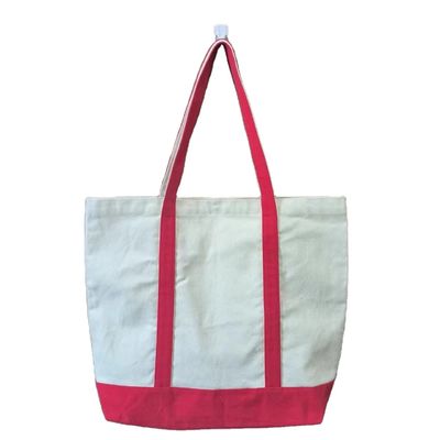 Eco-vriendelijk Custom Logo Canvas Shopping Tote Bag voor herbruikbaar Eco-vriendelijk winkelen