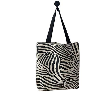 Custom Printed Canvas Tote Bag voor Eco Recycled Shopping Nieuwste modieuze stijl