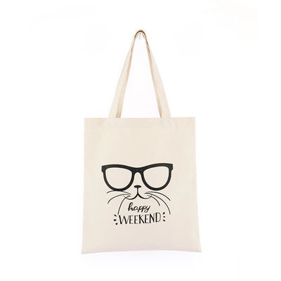 Custom Printed Canvas Tote Bag voor Eco Recycled Shopping Nieuwste modieuze stijl