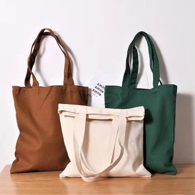 Custom Printed Canvas Tote Bag voor Eco Recycled Shopping Nieuwste modieuze stijl