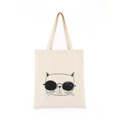Fashion Canvas Shoulder Tote Bag met Custom Logo Shopping Bag voor het dagelijks schoolleven