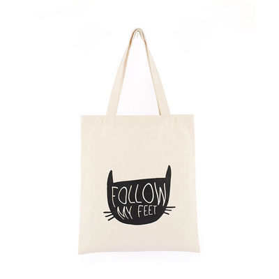 Fashion Canvas Shoulder Tote Bag met Custom Logo Shopping Bag voor het dagelijks schoolleven