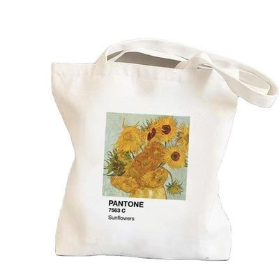 Gepersonaliseerde kleur herbruikbare plain katoenen doek Grocery Shopping Tote Bag voor promotie