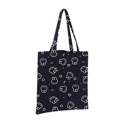 Briefdruk Organic Canvas Cotton Grocery Shoulder Tote Bag voor herbruikbare reclame
