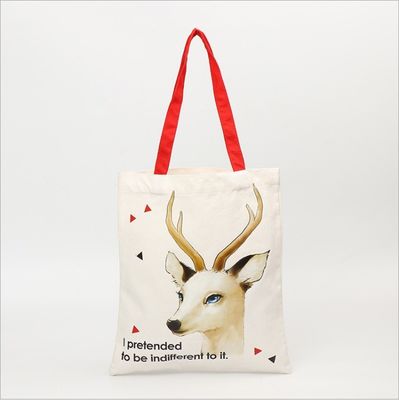 Handled Style 10oz Canvas Tote Bag met Zipper Perfect en personalisatie projecten