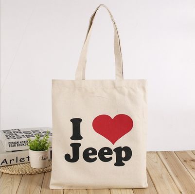 Handled Style 10oz Canvas Tote Bag met Zipper Perfect en personalisatie projecten