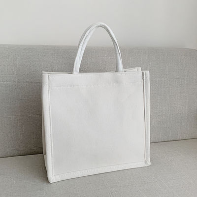 Custom Eco Shopping Bag Canvas Boodschappenzak Cotton Tote Gift Bag met grote capaciteit