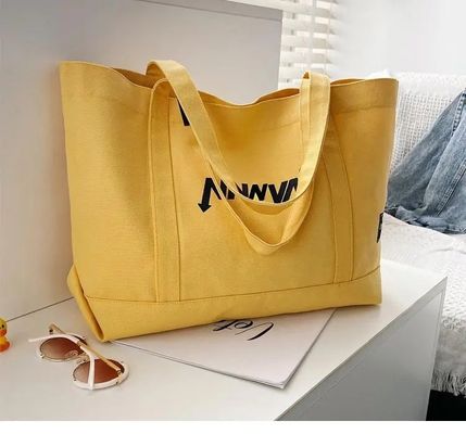 Custom Printed Logo Custom Eco Beach Tote Bag met handgemaakte stijl en OEM/ODM aanvaardbaar