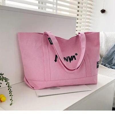 Custom Printed Logo Custom Eco Beach Tote Bag met handgemaakte stijl en OEM/ODM aanvaardbaar