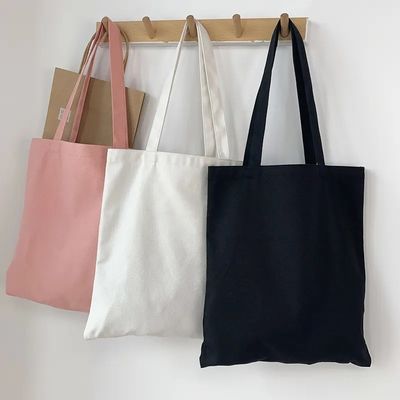 12oz originele katoenen doek plain Tote Bag met aangepast logo Eco Friendly Totebag