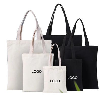 12oz originele katoenen doek plain Tote Bag met aangepast logo Eco Friendly Totebag