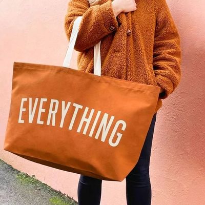 Handheld Style Canvas Grocery Tote Bag Perfect voor het promoten van jezelf en het milieu