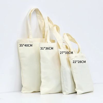 Custom Canvas Tote Bag Aanvaardbaar OEM/ODM Solid Color Aanpasbaar Briefpatroon Type
