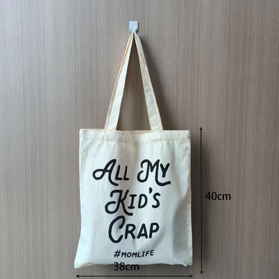 Custom Canvas Tote Bag Aanvaardbaar OEM/ODM Solid Color Aanpasbaar Briefpatroon Type